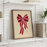 Elegant Striped Bow