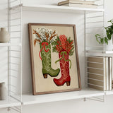 Festive Cowboy Boots