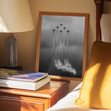 Formation Smoke Trails