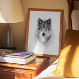 Majestic Wolf Gaze