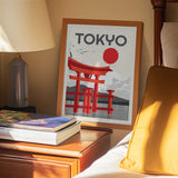 Tokyo Red Sun Torii