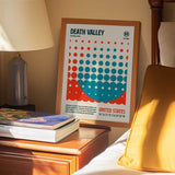Retro Death Valley Desert