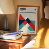 Geometric Snowdonia Peaks