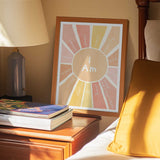 Positive Affirmations Sunburst
