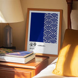 Konjou Gold Blue Waves