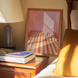 Sunny Striped Bed