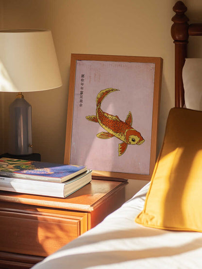 Traditional Golden Koi