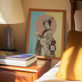 Japanese Woman with Fan