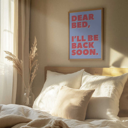 Letter to My Bed