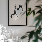 Silly Cat Leg Up