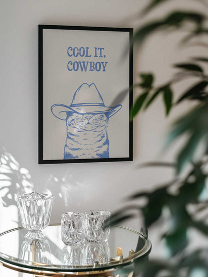 Cat In Cowboy Hat