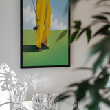 Yellow Pants Golfer