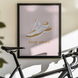 Pink Keep Going Sneaker