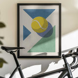 Geometric Tennis Ball