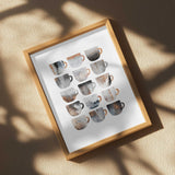 Metallic Abstract Mugs