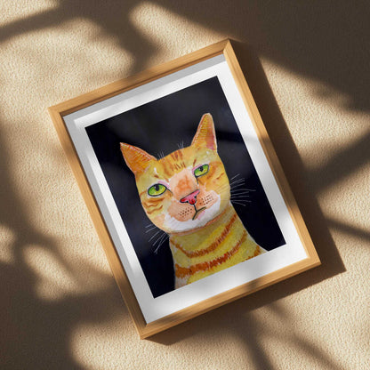 Expressive Orange Tabby