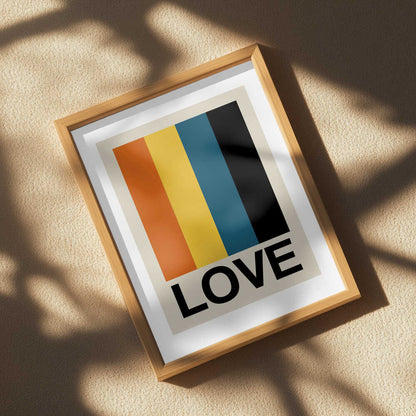 Colorful Love Message