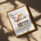 Retro Space Shuttle Rainbow