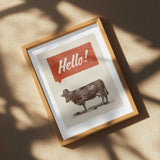 Hello Dapper Cow
