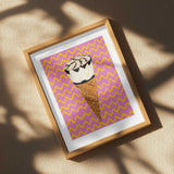 Pop Art Ice Cream Cone