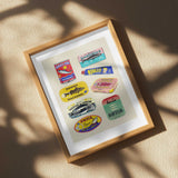 Vintage Seafood Cans