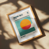 Yorkshire Dales Abstract Sunset