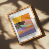 Desert Layers Abstract