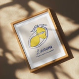Paris Fruit Market Lemons