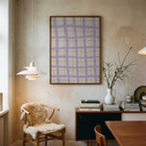 Soft Lavender Grid