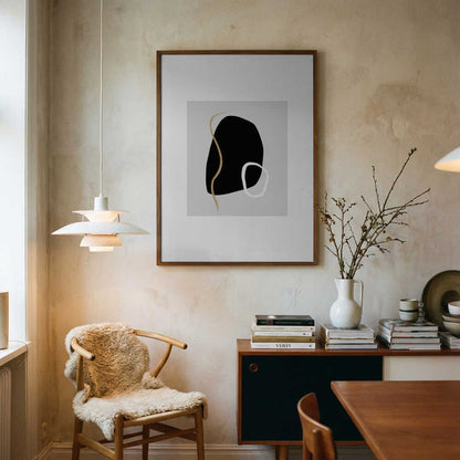 Bold Black Shapes