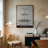 Elegant Glass Pyramid