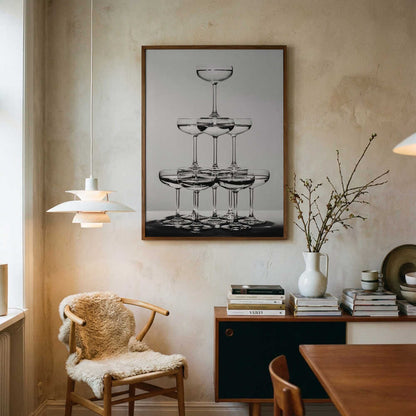 Elegant Glass Pyramid