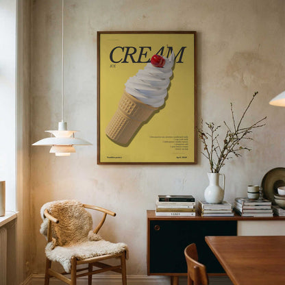Cherry Ice Cream Cone