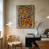 Vibrant Abstract Maze