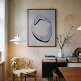 Abstract Blue Form