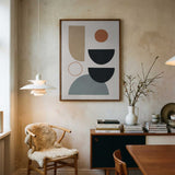 Earth Tone Geometric Shapes