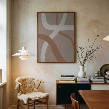 Warm Abstract Lines