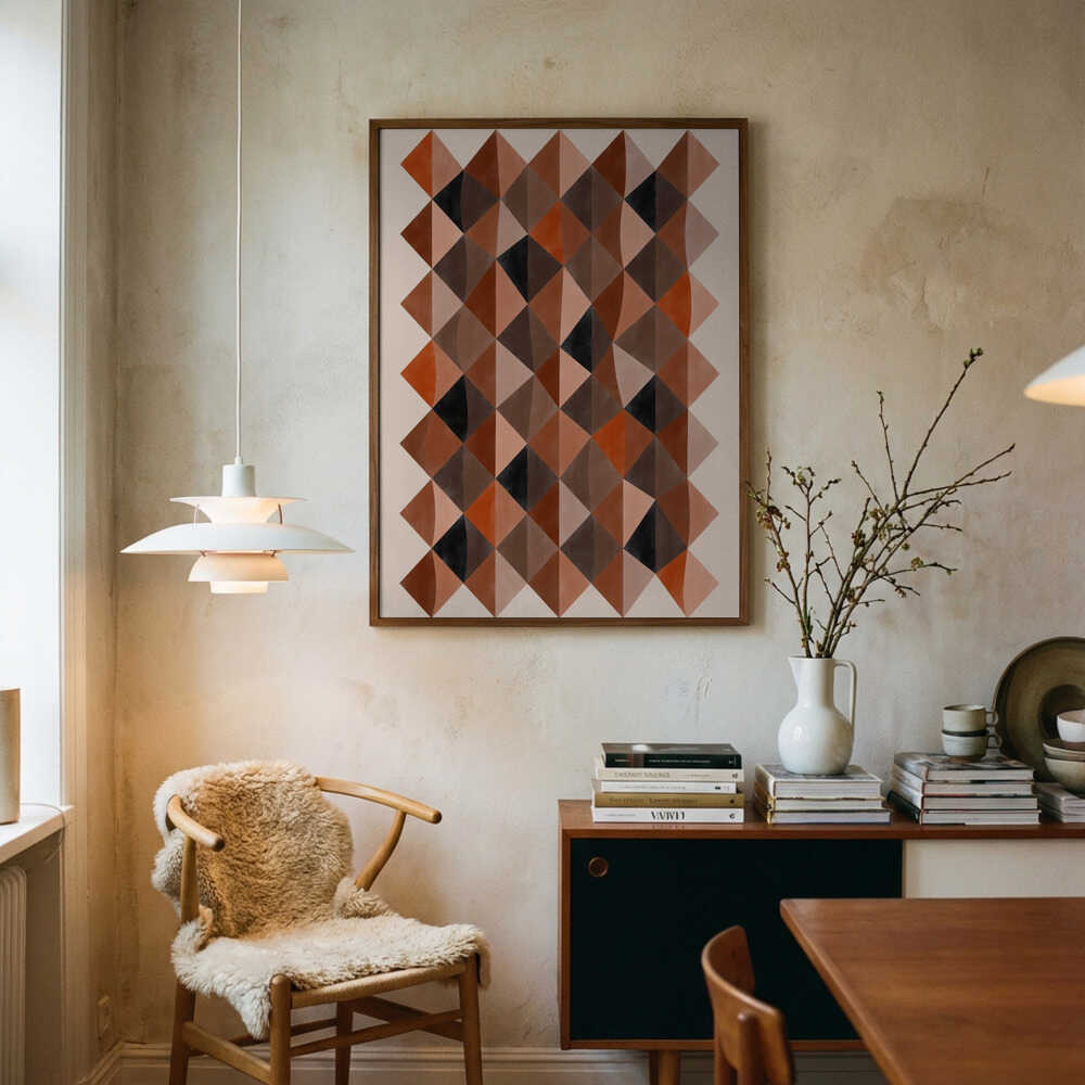 Warm Earthy Geometry