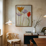 Soft Watercolor Tulips