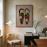 Elegant Floral Slippers