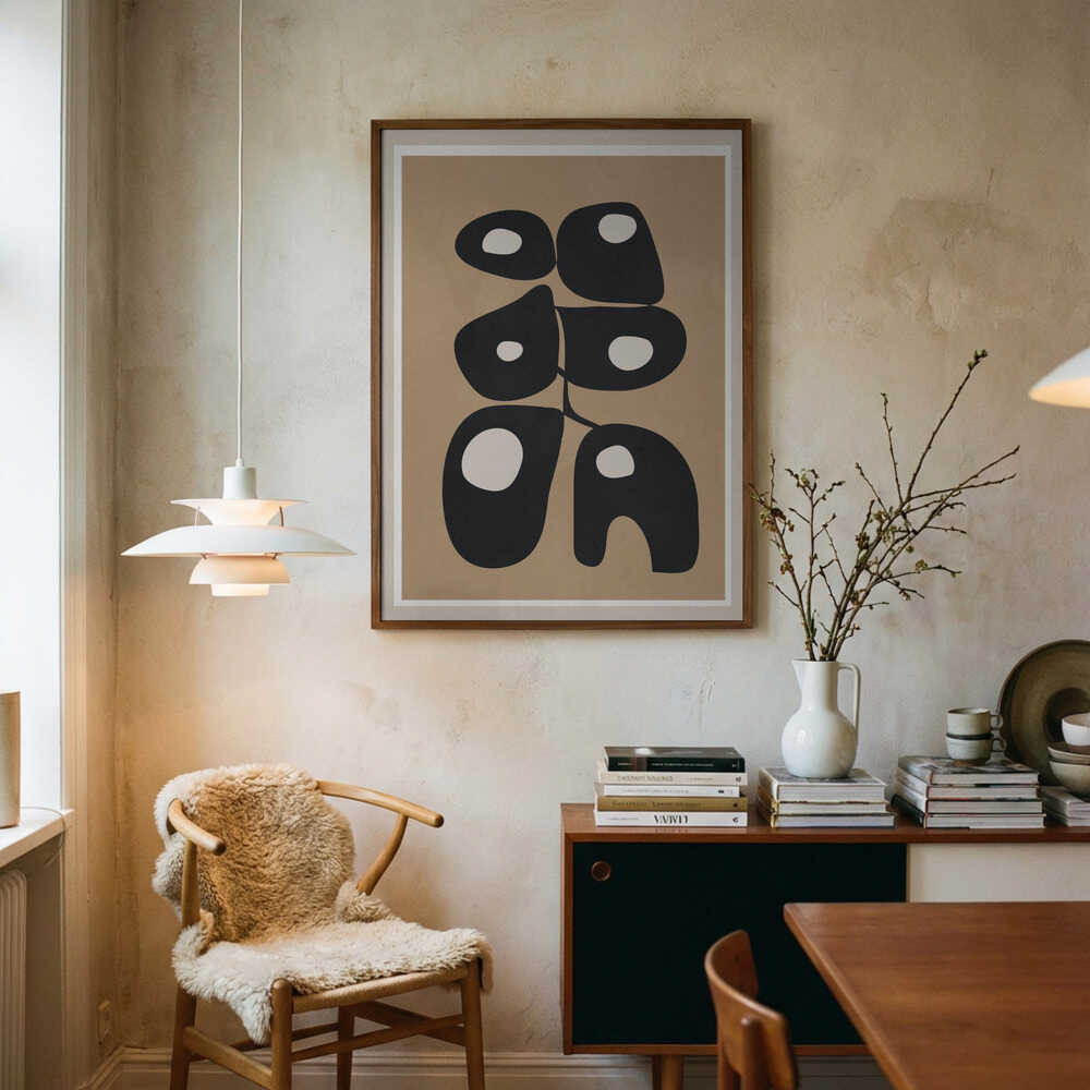 Mid-Century Organic Abstract