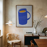 Blue Mug Moment