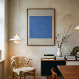 Blue Square Abstract