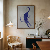 Elegant Blue Cat