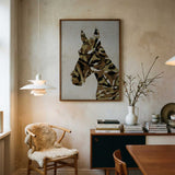 Camouflage Horse Head