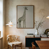 Elegant Giraffe Graphic