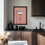 Pop Art Ice Cream Cone