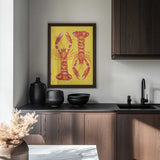 Vibrant Lobster Pair