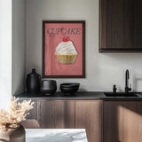 Frosted Cherry Cupcake