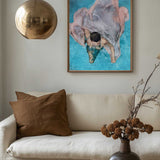 Floating Pink Fabric